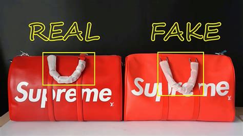 supreme ss17 waist bag real vs fake|authentic supreme vs faux.